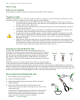 Newbie's Guide To Medicinal Cannabis sample page with text & drawings: how to use a bong